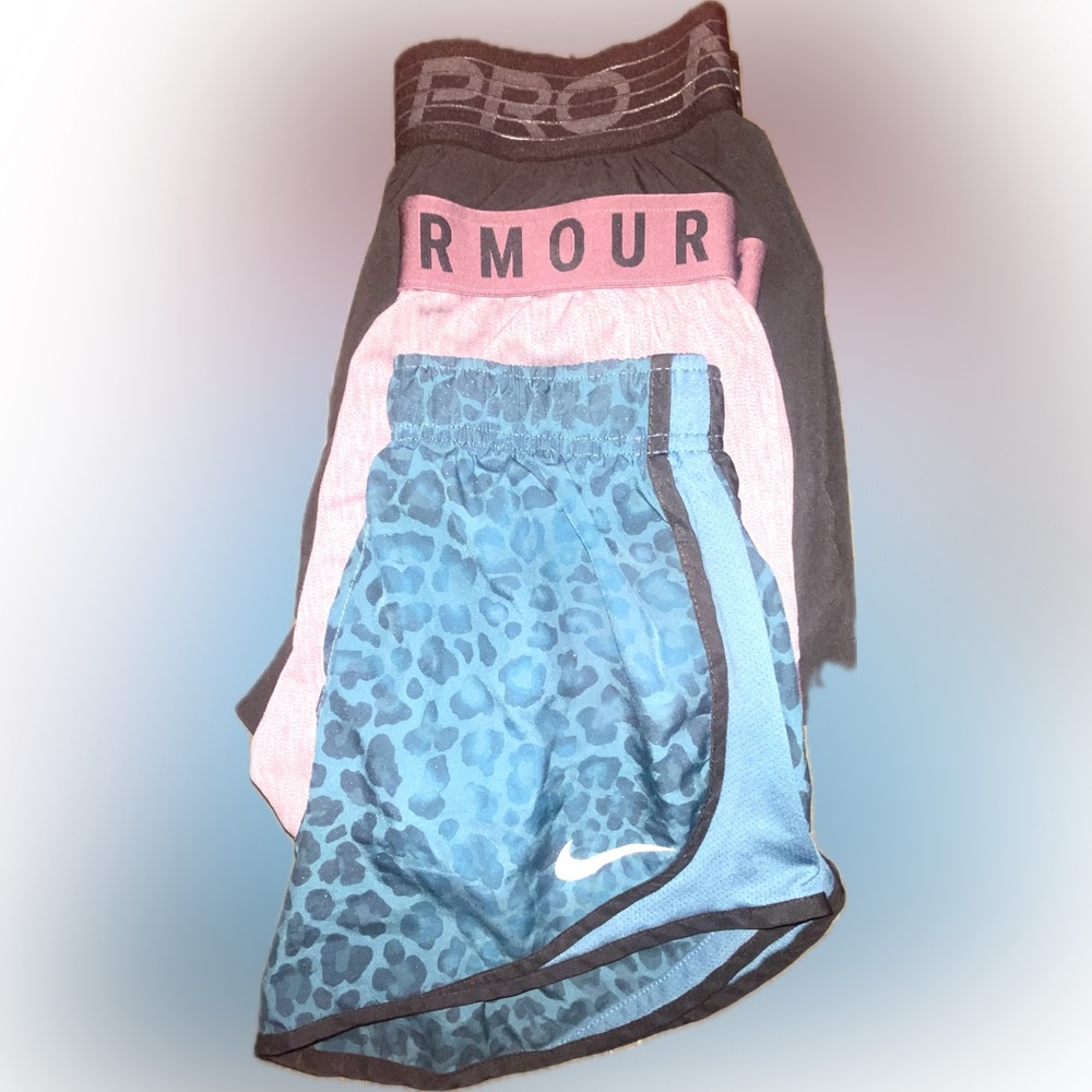 3 Pairs of XS Women’s Athletic Shorts